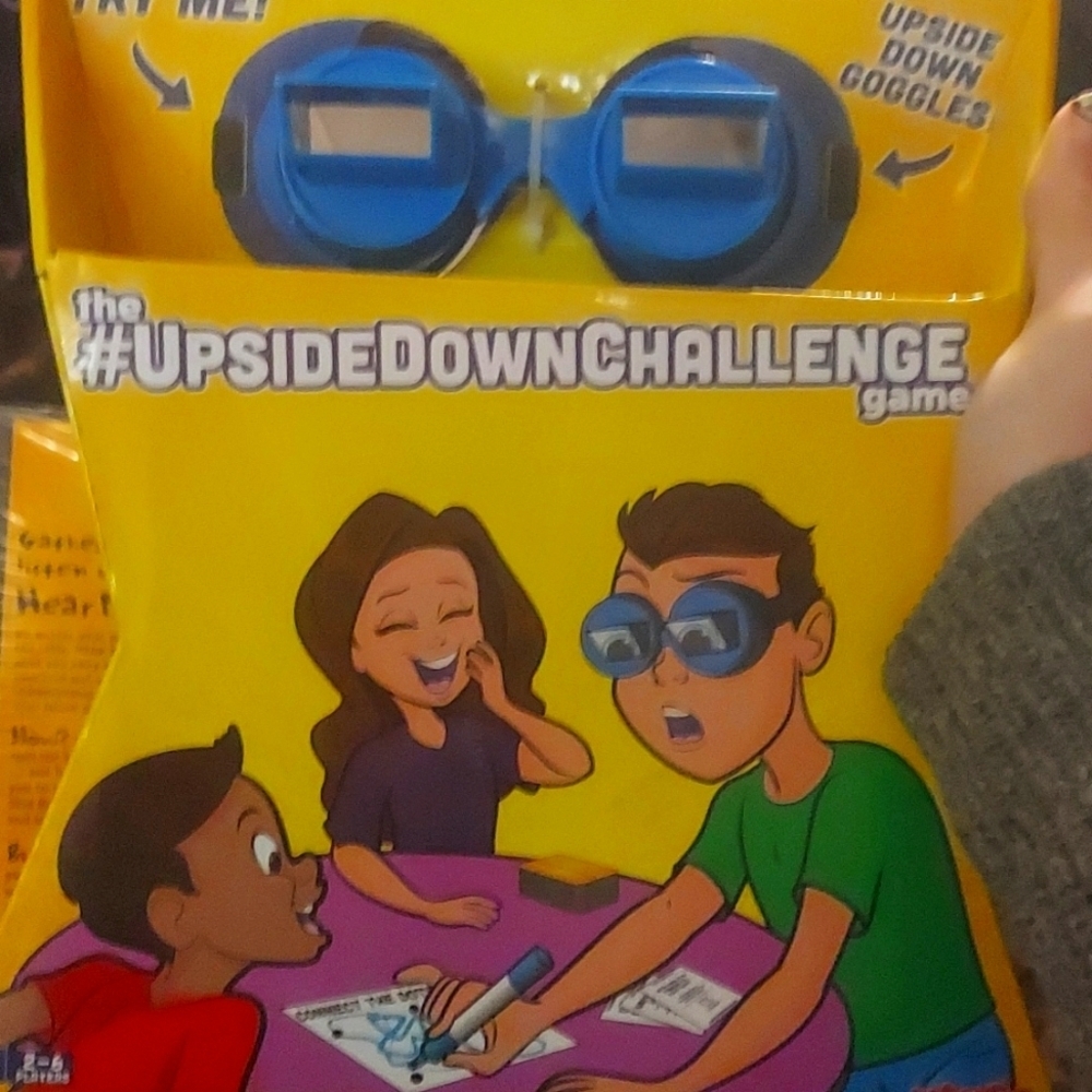 New in box! Factory sealed. Family fun. Board games! #upsidedownchallenge